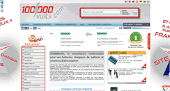 Desktop Screenshot of 100000volts.com